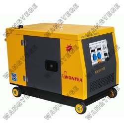 Diesel Generator with Recoil or Electric Starting System, 10.0kW Rated and 14.0kW Maximum Output