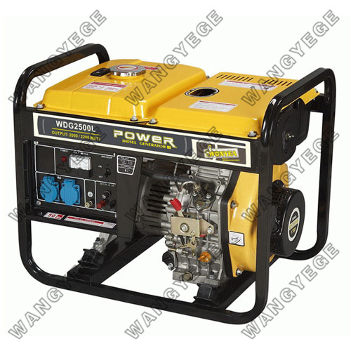 Diesel Generator with 2.0kW Rated and 2.5kW Maximum Output