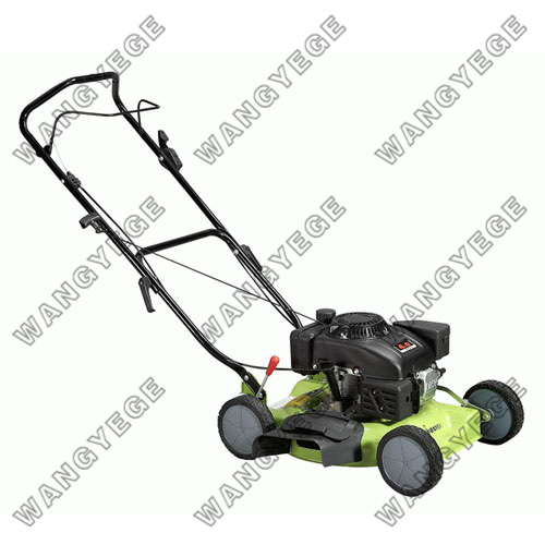 18-inch Lawn Mower with Push Type, Steel Deck and Straight Blade