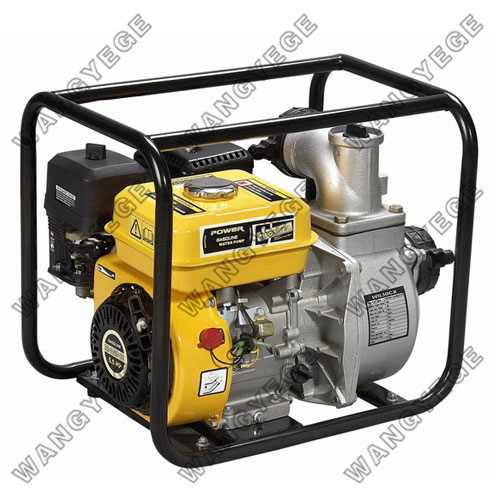 Water Pump Set with 3-inch, Single Cylinder, 4-Stroke Engine and Recoil Starting Mode