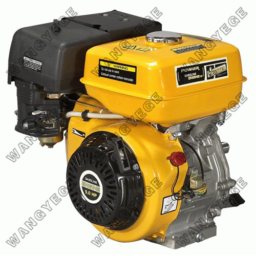 9.0HP Single Cylinder Gasoline Engine with Lower Fuel Consumption and Electronic Ignition